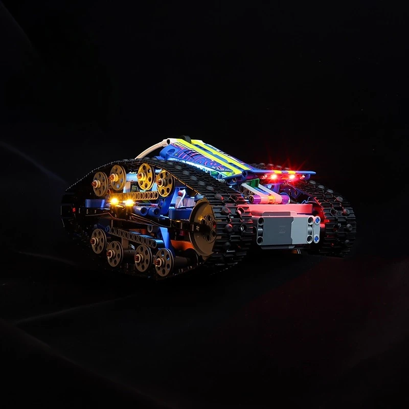 Set di illuminazione a LED senza modello adatto per veicoli di trasformazione controllato da app LEGO Technic 42140 (blocco non incluso)