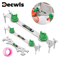 Stainless Steel Hot And Cold Water Pipe Leveler With Bubble Level Indicator,Tools, Faucet/Shower/Water Heater/Pipe Leveling Tool