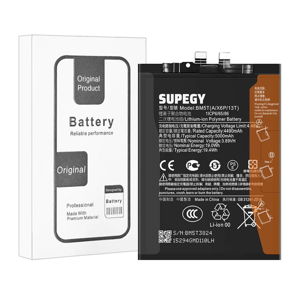 Batería 100% nueva BM5T para Xiaomi 13T/Poco X6 Pro 5G + herramientas gratis 3
