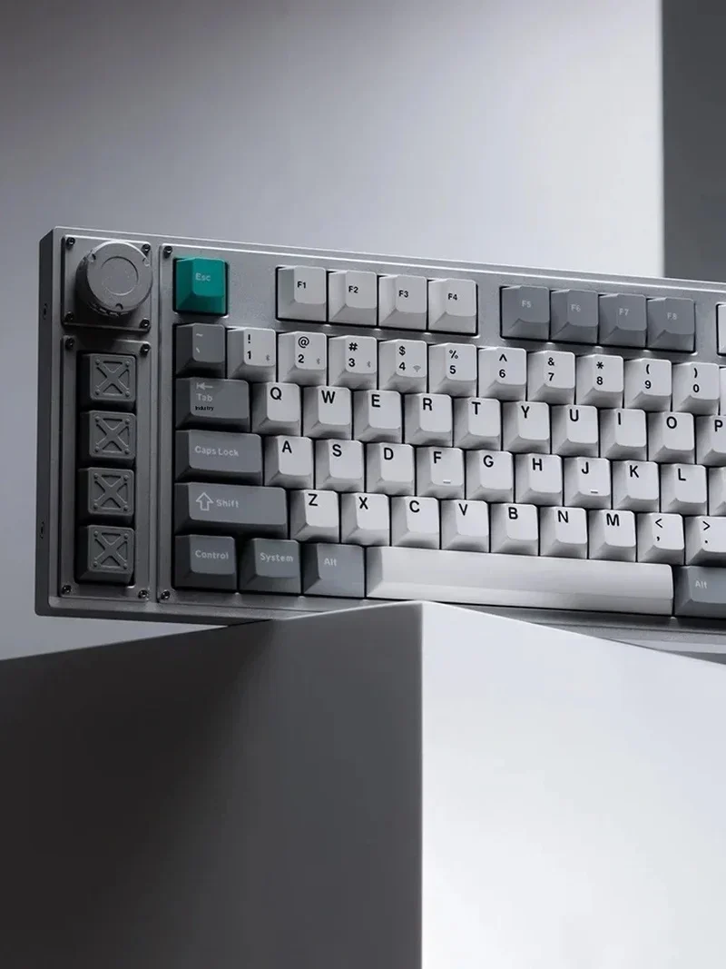 Imagem -05 - Lemokey l3 Teclado Mecânico Liga de Alumínio sem Fio Modos Hot-swap Rgb 91 Teclas Pbt E-sports Jogo Teclado Acessórios para pc