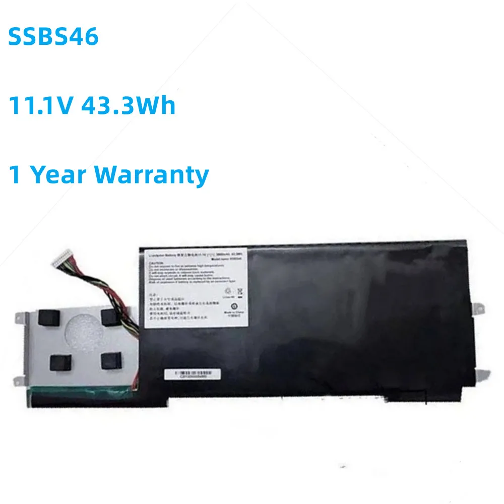 11.1V 43.3Wh SSBS45 SSBS46 Laptop Battery For Haier X1 X1T X2 X3 X3T X1P-35B1 , Mai Benben Jinmai 3 Notebook computer