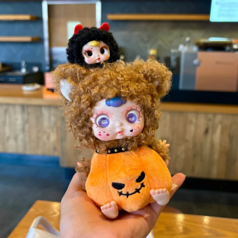 Mm Suger Baby Night Elf Party Serie Blind Box Halloween Plüschpuppe Niedlicher Anhänger Spielzeug Trendy Mystery Box Süße Puppe Halloween Geschenk