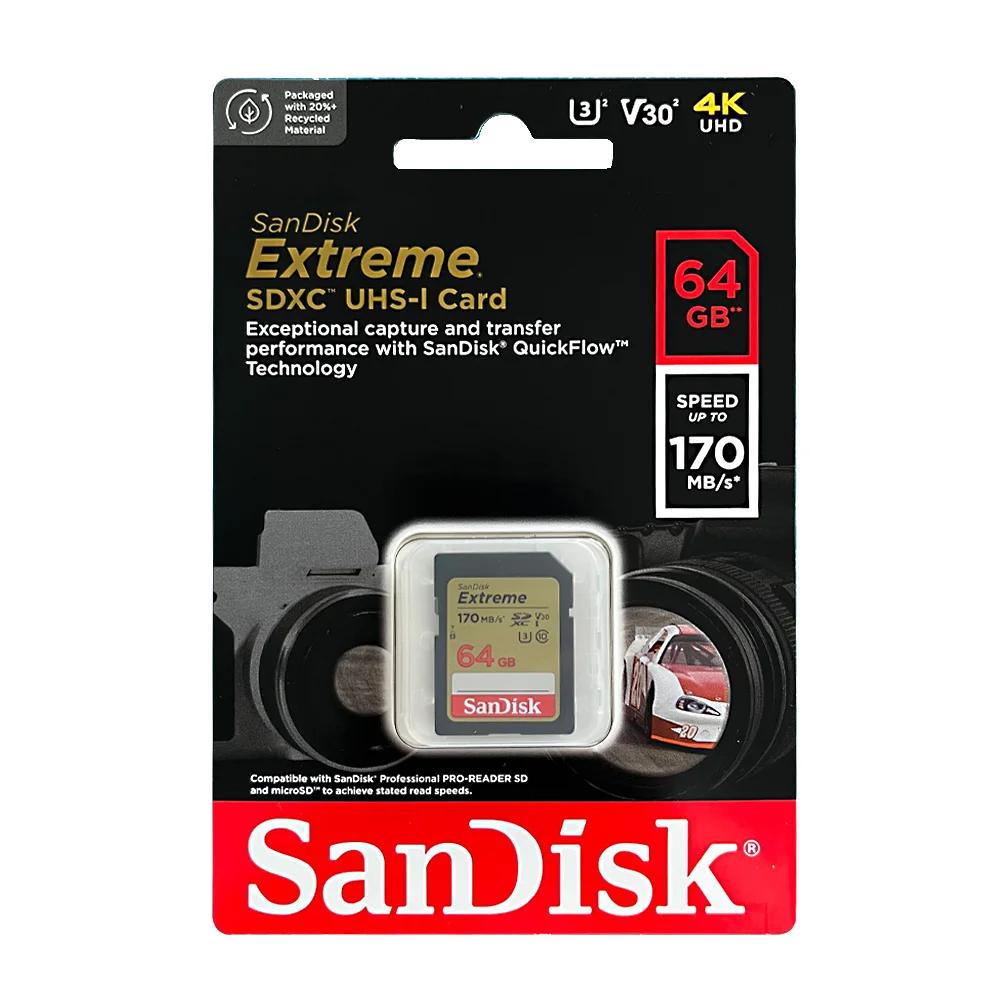 SanDisk Ultra/Extreme/Extreme Pro SD-Karte 32GB SDHC UHS-I 64GB/128GB 256GB SDXC UHS-I Vollformat-SD-Karte für Kamera Full HD Video – Detail 7