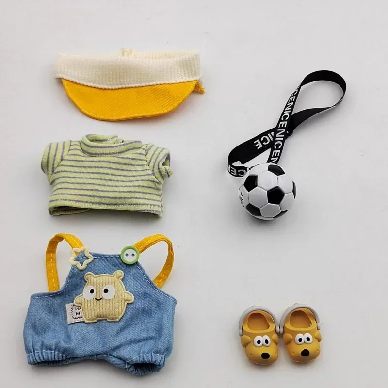 Traje de muñeca Labubu de 17cm, ropa personalizada hecha a mano, diseño bonito, ropa de nicho única, accesorios exquisitos universales 1/2
