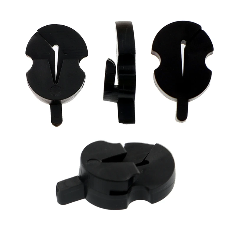 8Pcs Violin Mute Rubber Mute Fiddle Mute Violin Practice Mute For 3/4 4/4 1/2 1/4 1/8 Violin