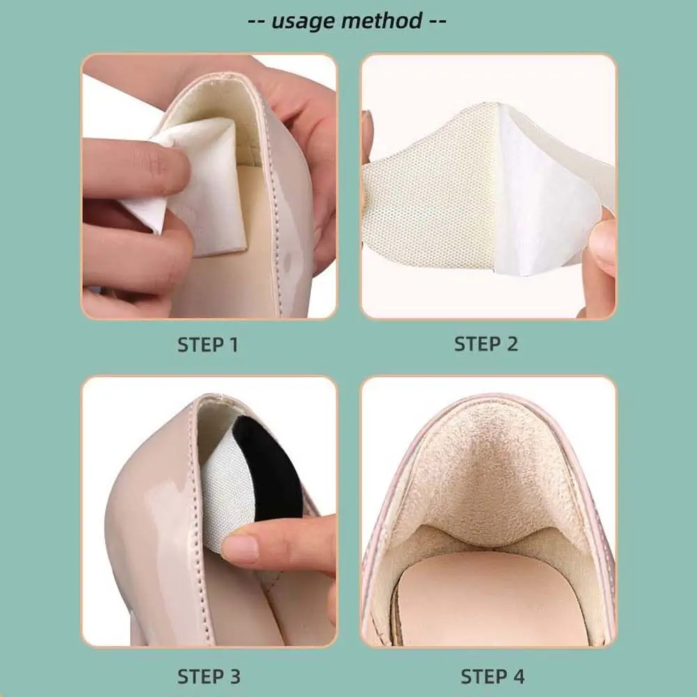 Soft Foot Protector Sticker Foot Care Prevent Abrasion High Heel Heel Protectors Heel Cushion Pads Heels Pads Heel Insoles