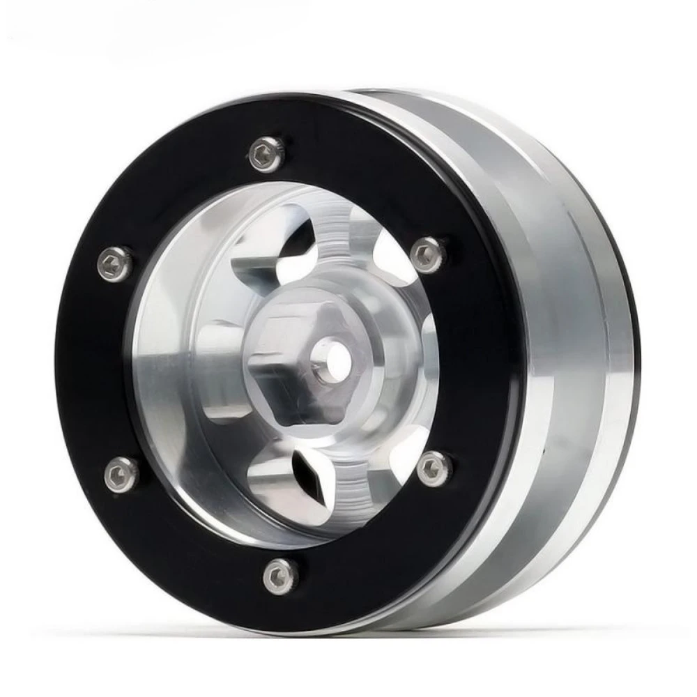 

4pcs 1.9-in Aluminum Alloy Wheels Hub for 1/10 RC Crawler Car SCX10 RC4WD D90 Traxxas TRX4 Defender AXIAL Jeep Wraith Wrangler