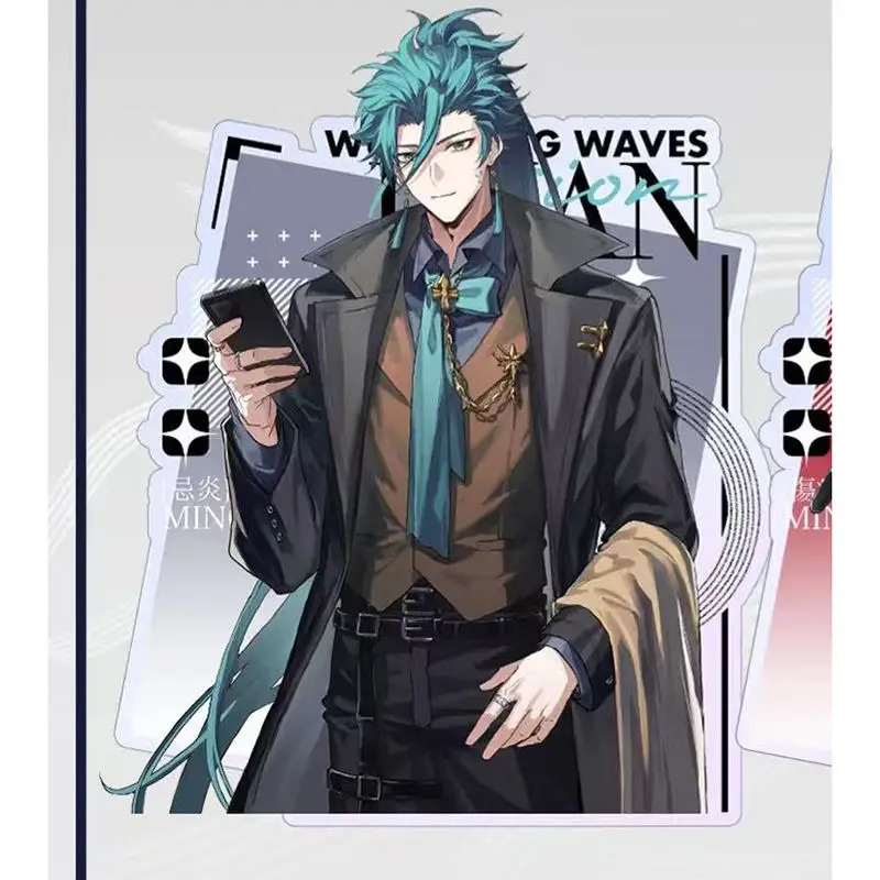 嵐の波 Jiyan ローバー Geshu Lin アクリルスタンディングサインアニメかわいいクリスマス飾りオリジナリティ人格アクリルブラケット