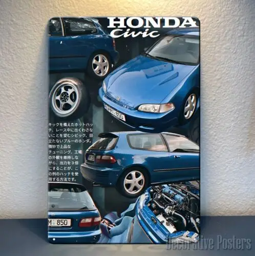 1P,Honda Car Metal … - image