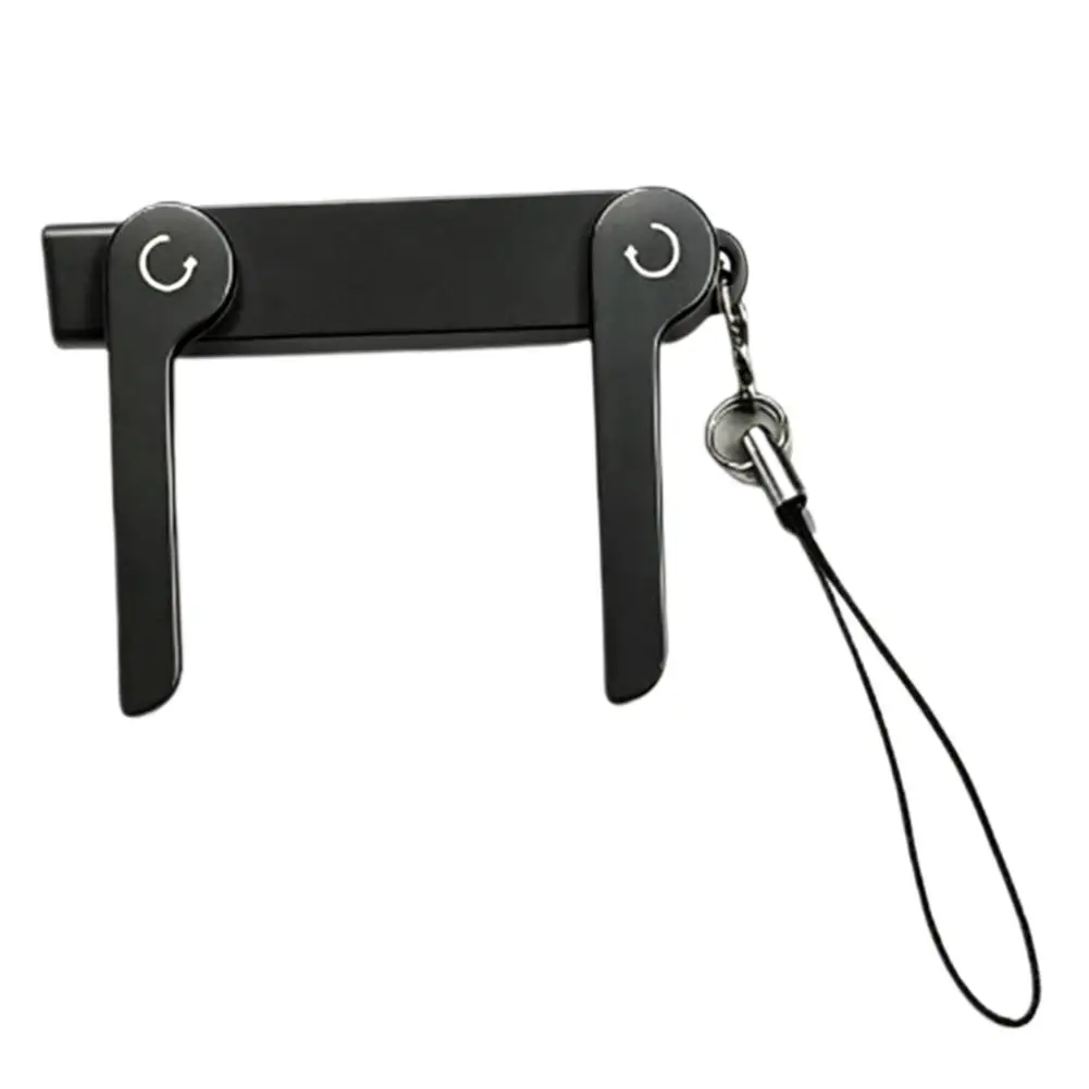 240W Abnehmbares 2-in-1 USB Typ-C Flaches Schnellladekabel mit Klappständer, Schnelladapter, Tragbar für Desktop-Nutzung