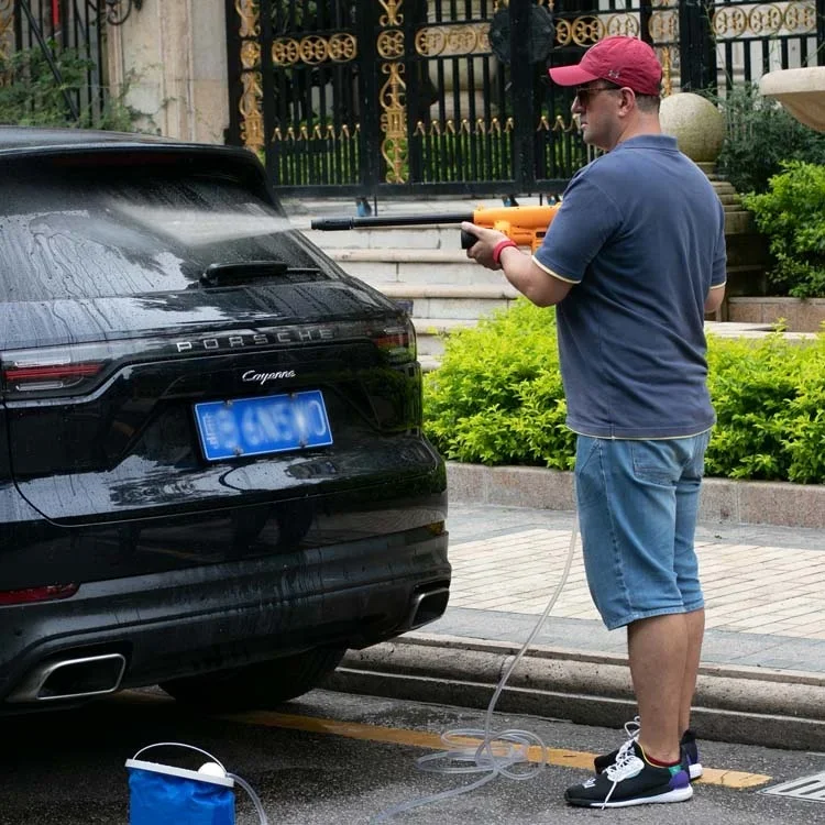 hot sale portable high pressure car washer garden high pressure spray gun