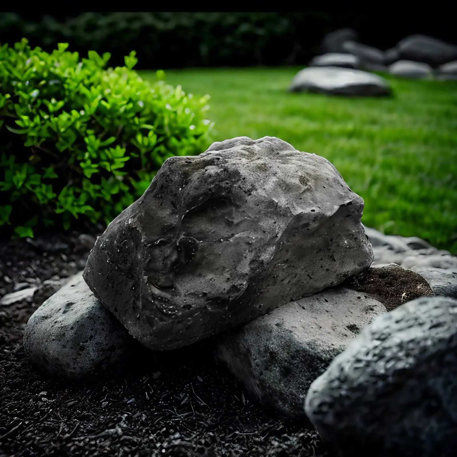 Fake Rock Key Hider Stone Key Box Simulation Stone Weatherproof  Outdoor Courtyard Hidden Door Key Box For Home Spare Key Safe