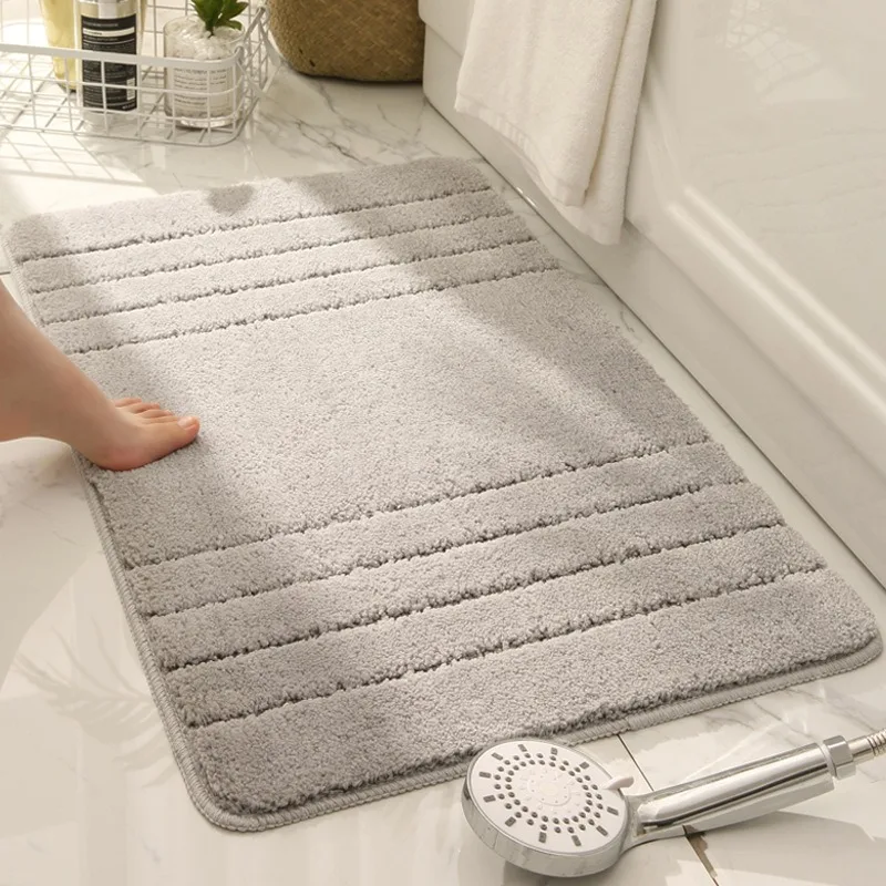 Non Slip Bathroom Rug Mat Super Absorbent Durable and Dirt Resistant Indoor Doormat for Bedroom Entryway Door Home Decor