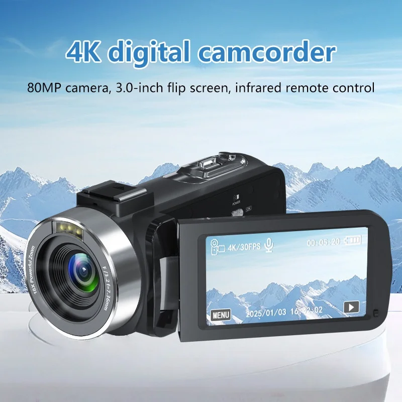 4K 80MP Video Camer…