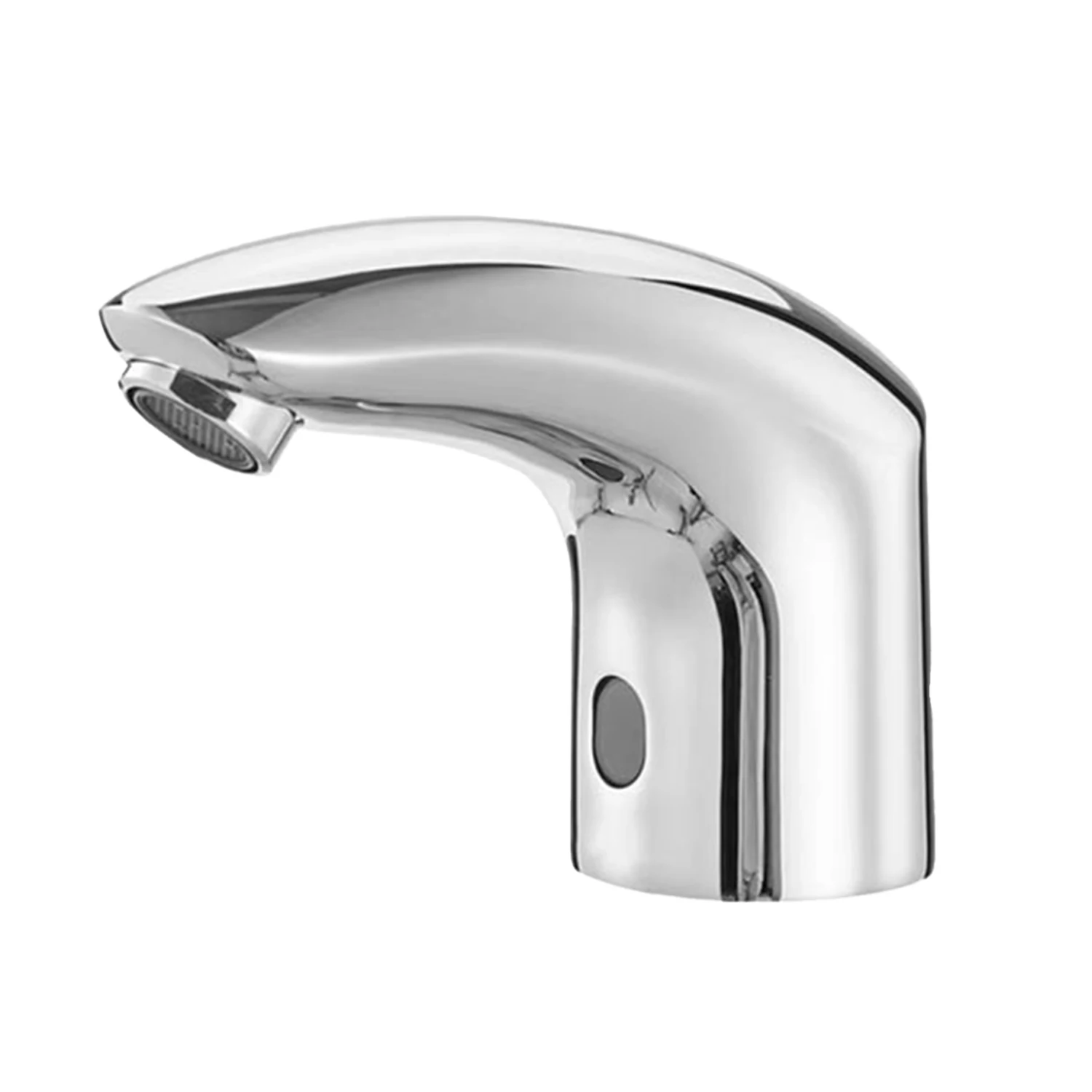 

Touchless Bathroom Sink Faucet Chrome Automatic Commercial Tap with Motion Sensor Powered by Battery or Plug-in