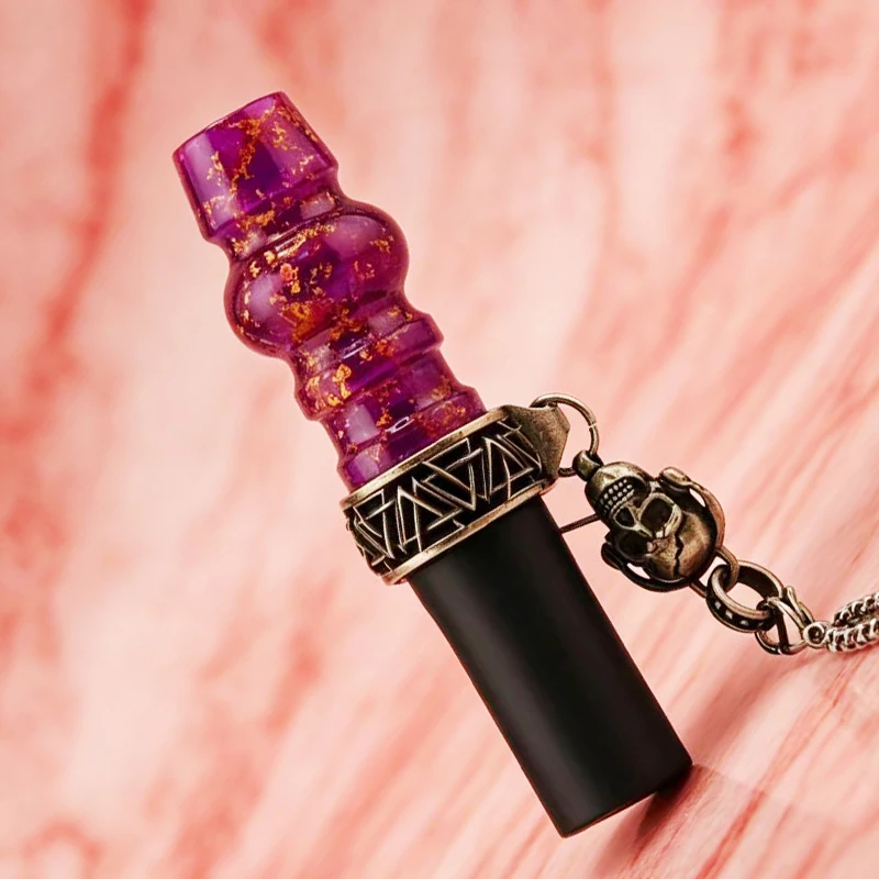 DIY Fashion Trendy pendant Best Resin Hookah Mouth Tips Reusable Shisha Mouthpiece Premium home gifts accessories