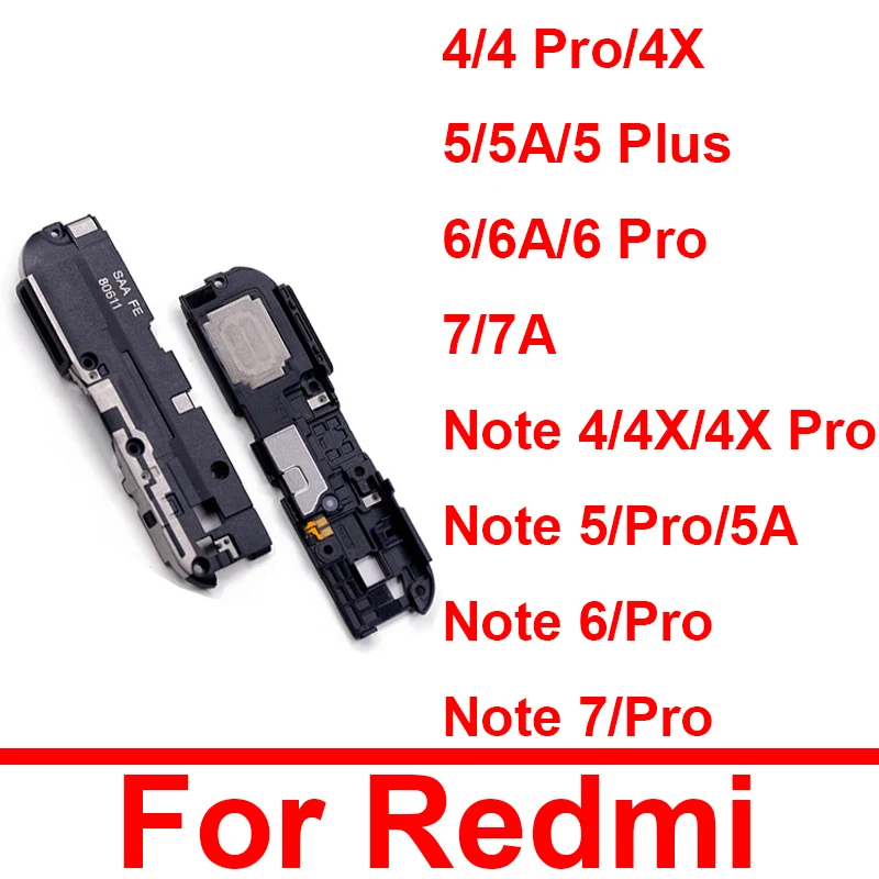 Louder Speaker Ringer For Xiaomi Redmi 4 5 Plus 6 Pro 4X 5A 6A 7A / Note 4 4X 5 6 7 Pro Note 5A Loudspeaker Sound Buzzer Module