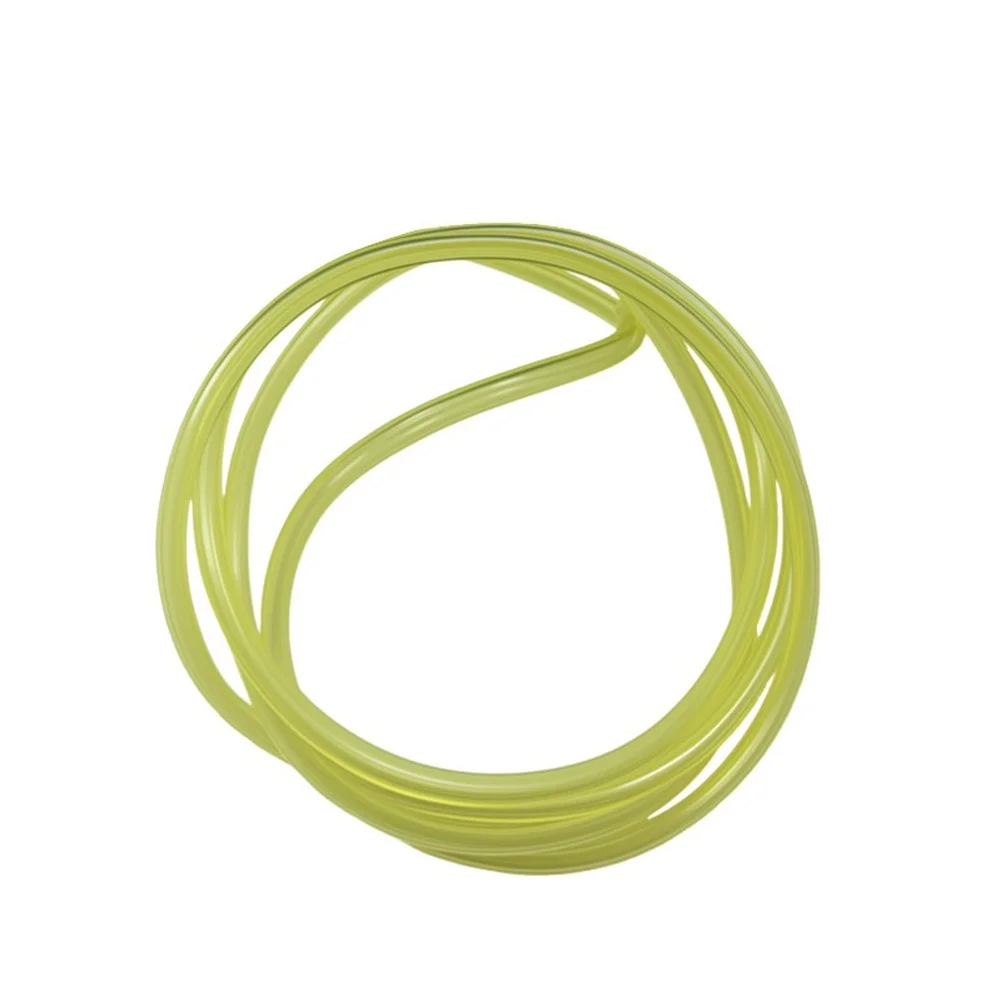 3x5mm Yellow Rubber Oil Hose 1 Meter Length for Chainsaw Brushcutter Lawn Mower Fuel Conduit Outdoor Equipment