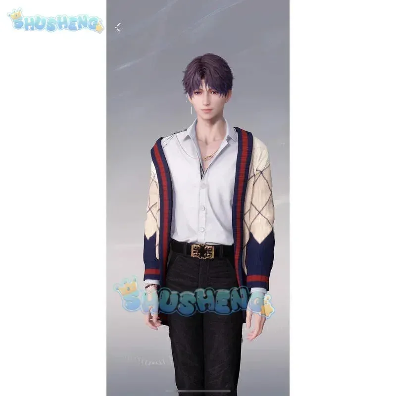 zz04zz12Love e Deepspace Xavier Rafayel qiyu suéter cosplay