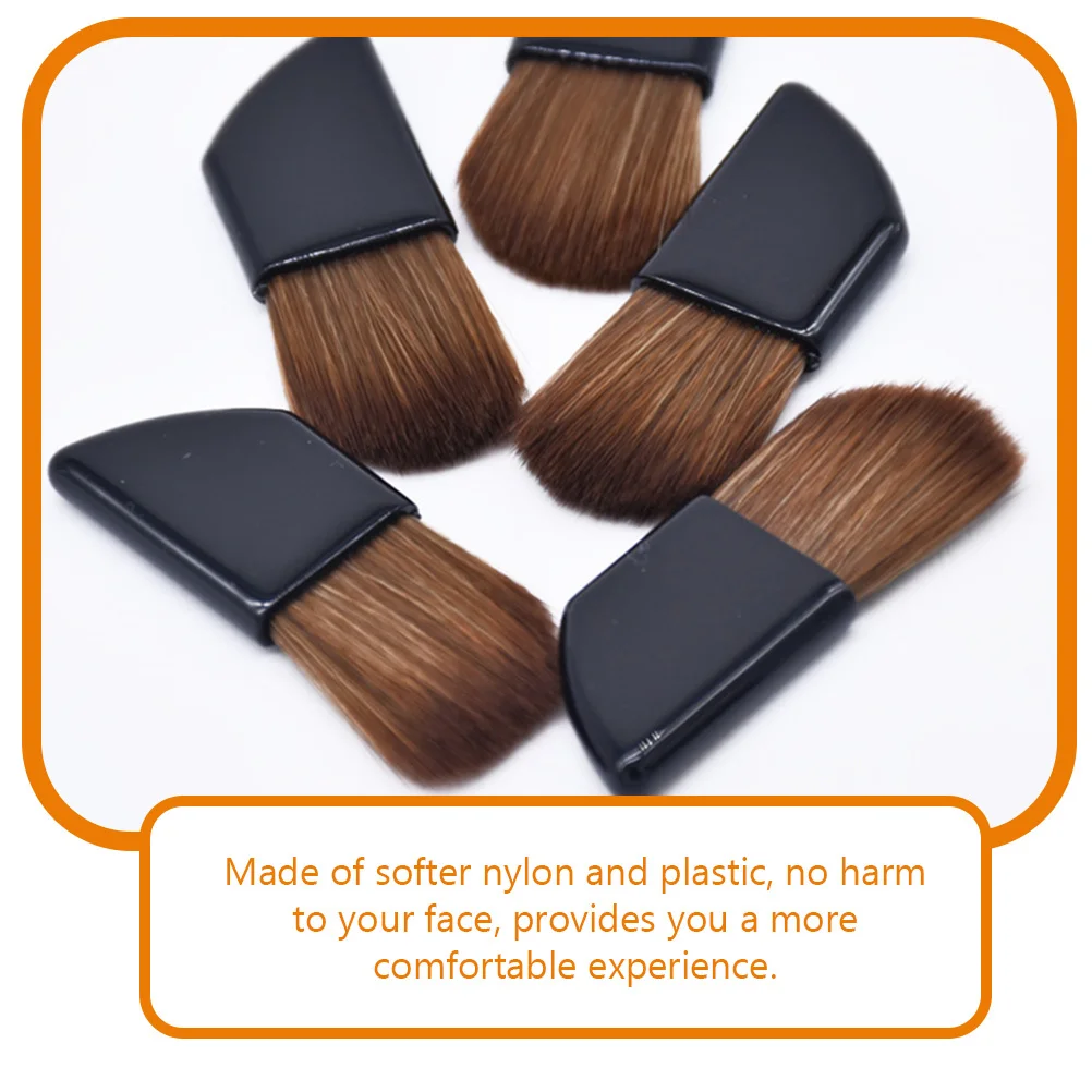 2 uds pequeños pinceles de maquillaje cepillo para colorete portátil nailon suave Mini base de viaje juego de brochas para mejillas suministros de maquillaje para base