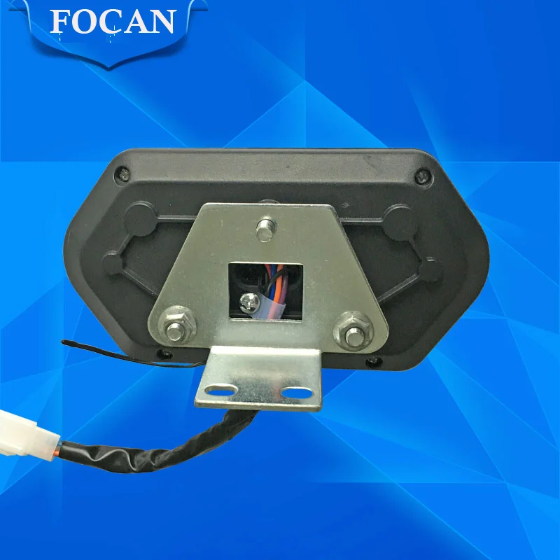 FOCAN-odómetro Digital LCD para motocicleta eléctrica, velocímetro Universal, tacómetro, 48V, 60V, 72V