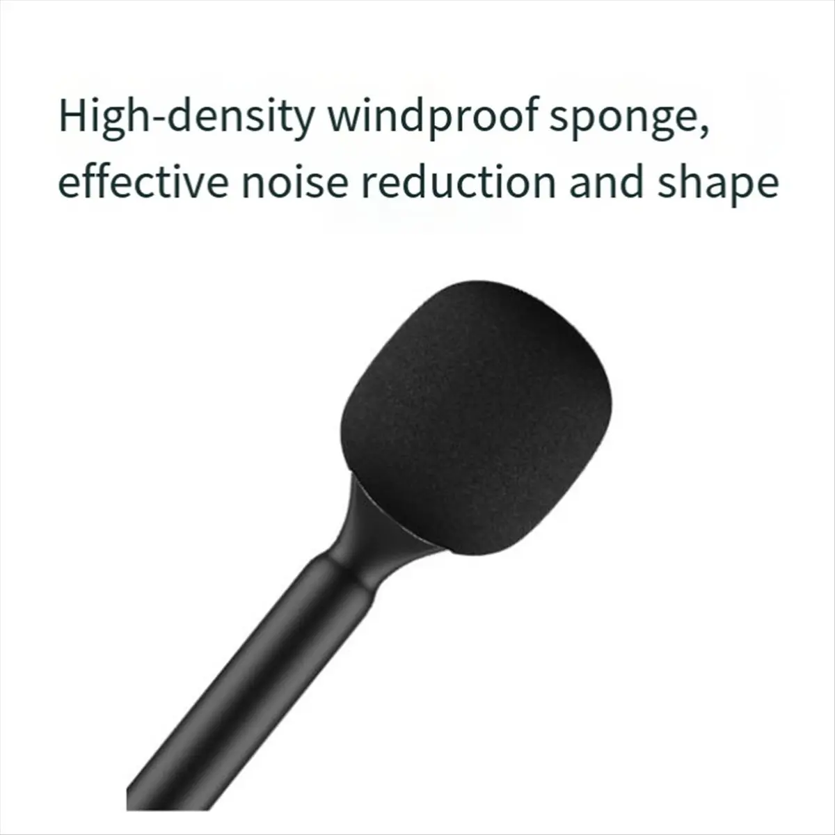 popop Handheld Stick with Quad Label Kit HTX Wireless Microphone Handheld Stick for DJI Mic/Moma/Rode Go/Relacart Microphone,B