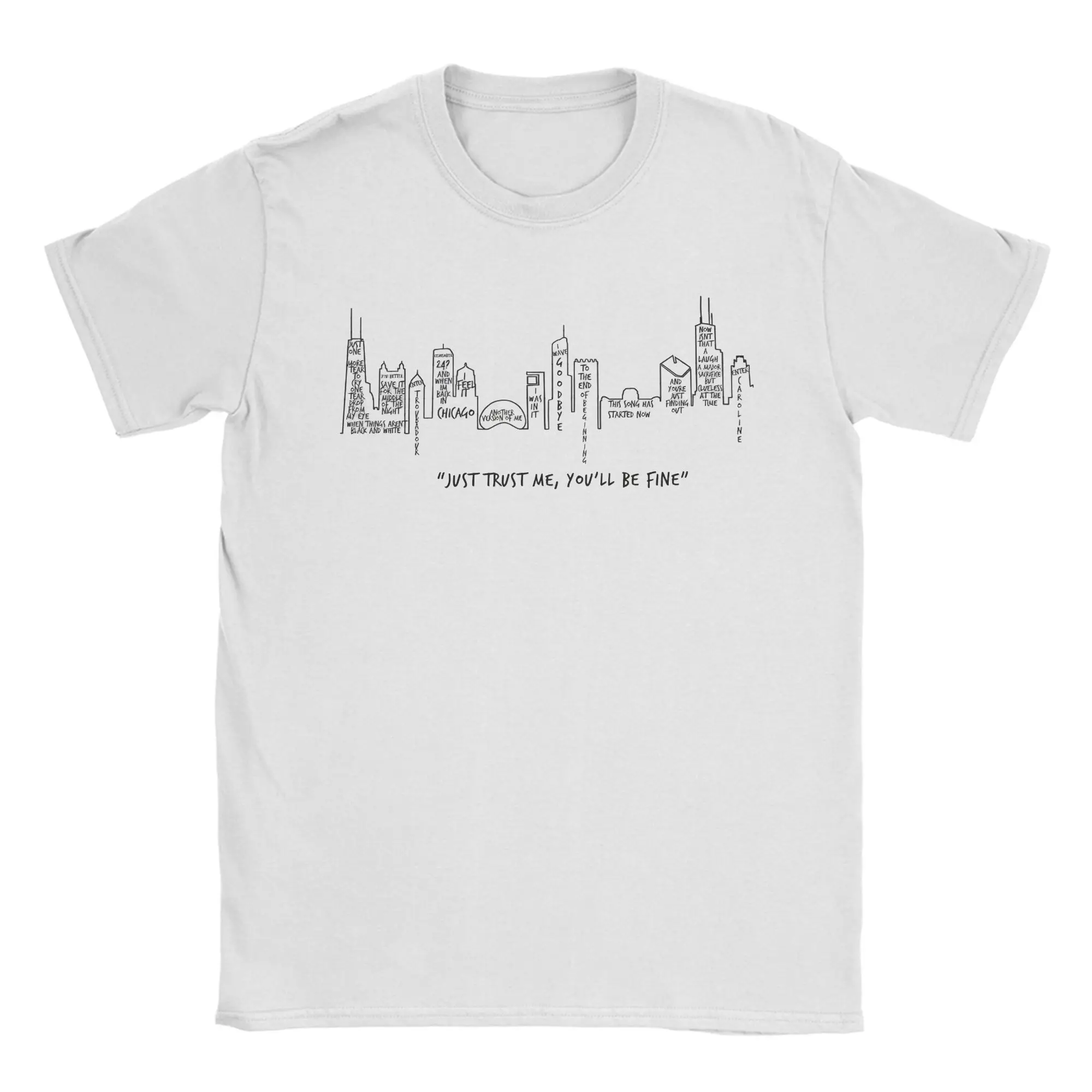 end of beginning  Djo T Shirt Summer  100 Cotton T Shirts For Men Trendy Cool Casual Tshirt Short Sleeves Awesome Tops