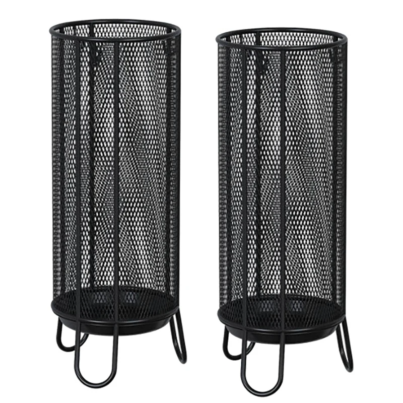 

2X Umbrella Stand Umbrella Storage Rack Commercial Hotel Lobby Office Umbrella Bucket Door Umbrella Bucket Household