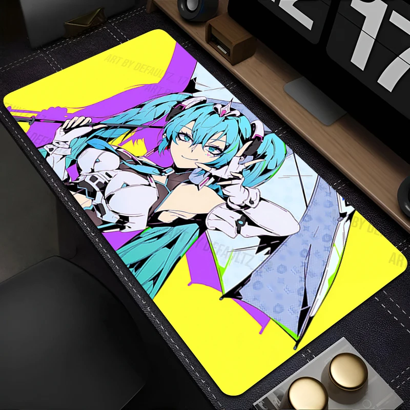 Mouse pad acessórios para pc teclado tapete de mesa de escritório anime mousepad natural diabo oni máscara de borracha anti deslizamento almofada estendida para jogos