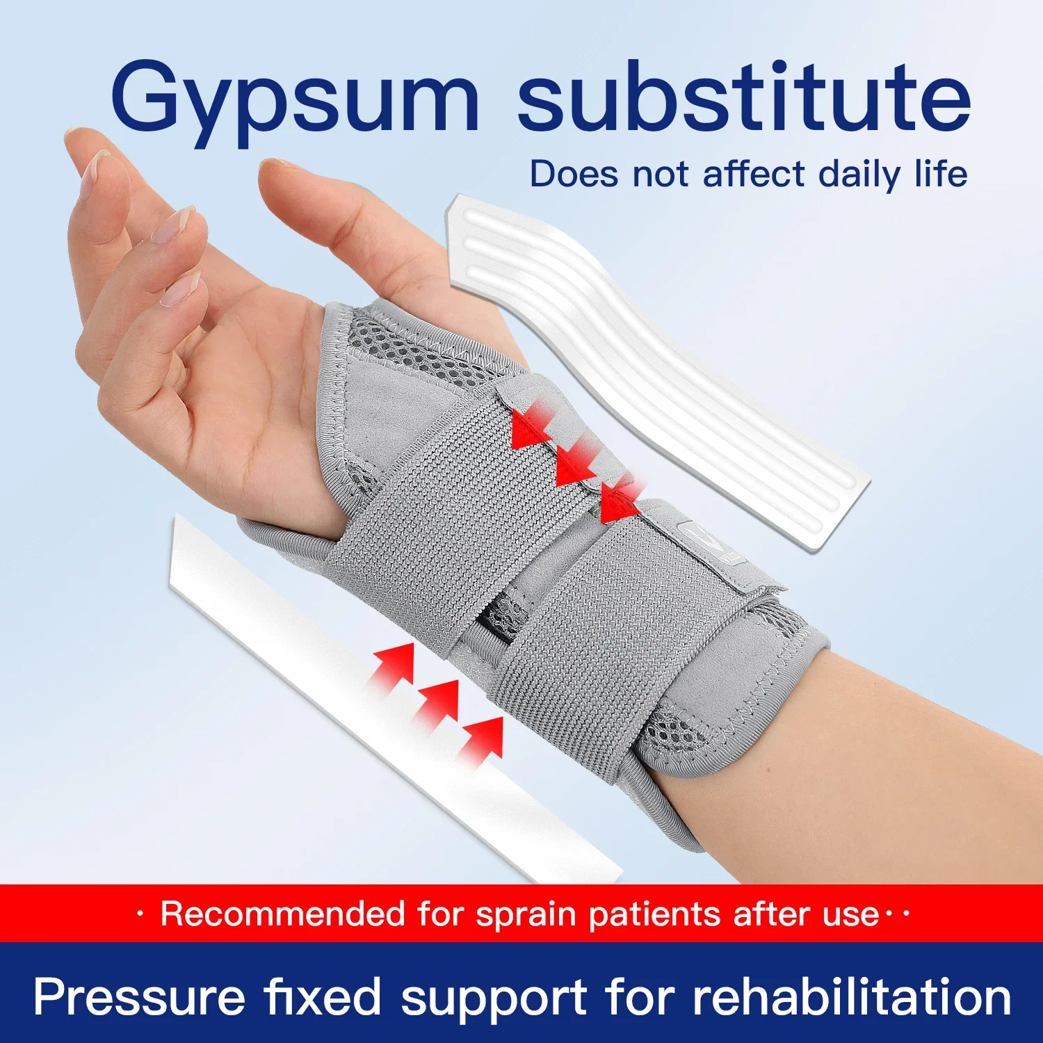 

1pc Compression Wrist Brace Protector Carpal Tunnel Sports Wrist Guard Orthopedic Hand Brace Splint Wristband Syndrome Arthritis