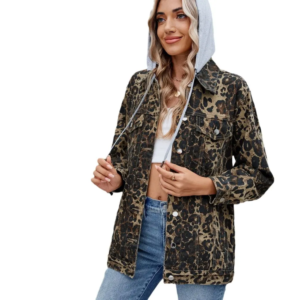 Women's Slim Fit Retro Classic Denim Jacket Loose Style for All-Match