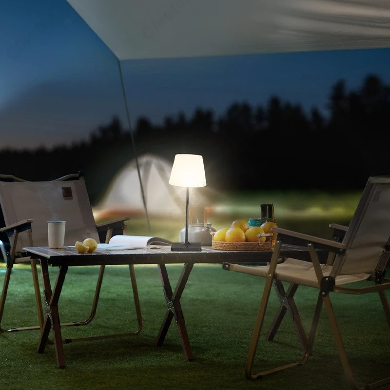 Modern Minimalist LED High-foot Atmosphere Lamp Restaurant Bar Living Room Study Bedroom Bedside Decorative Lighting