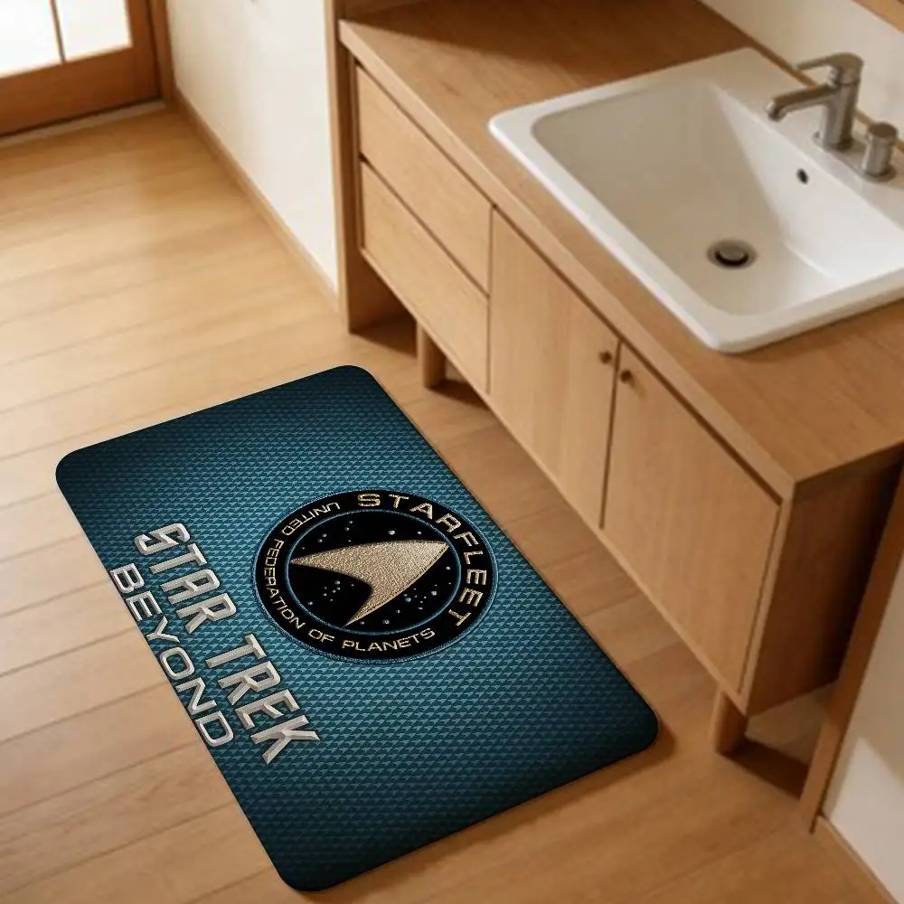 New Star T-Trek Room Mats Retro Multiple Choice Living Room Kitchen Rug Non-Slip Welcome Rug