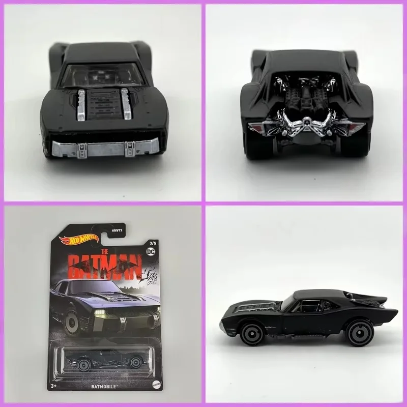

Hot Wheels Batmobile 1:64 Scale Diecast Car Dc The Dark Knight Batmobile Collectible Vehicle Model Toy Children Gifts Hmv72 Spot
