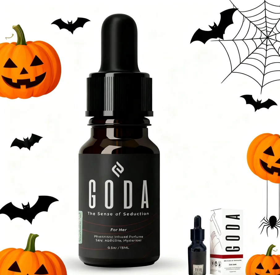 Perfume floral de feromonas ámbar para mujer, GODA para ella, 15 ml (0,5 oz), con jazmín y grosella negra