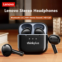 Choice Lenovo LP23 TWS Wireless Bluetooth V5.4 Earphones HiFi Stereo Sound Sports Earbuds Low Latency Gaming Headphone With Mic