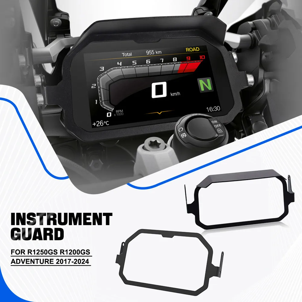 

Защита от кражи TFT-дисплея для BMW R1250GS R1200GS Adventure 2017-2024, защитная пленка на экран приборной панели, накладка на раму R 1200 1250 GS