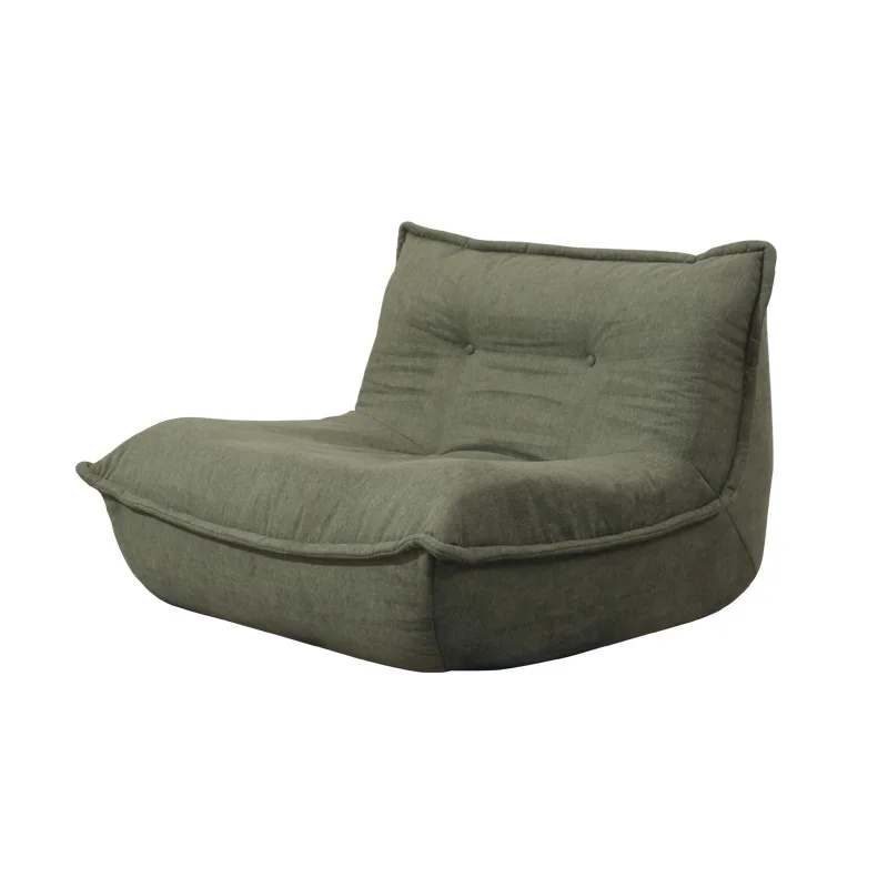Reclining chair sofa vacuum compression soft sponge home, living room balcony apartment single leisure chair