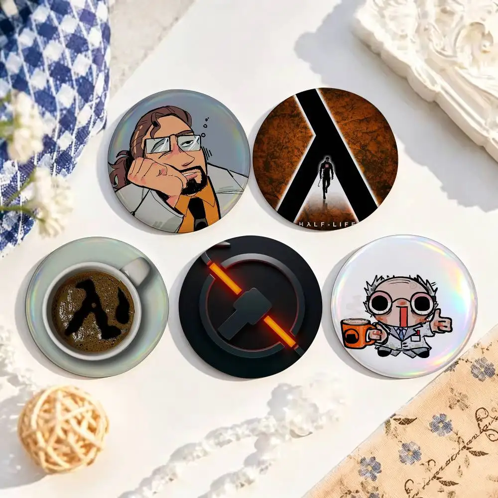 Half Life Barney Calhoun  25mm 32mm 44mm 58mm Anime Badges Brooches DIY Pins Decorations Birthday Gifts