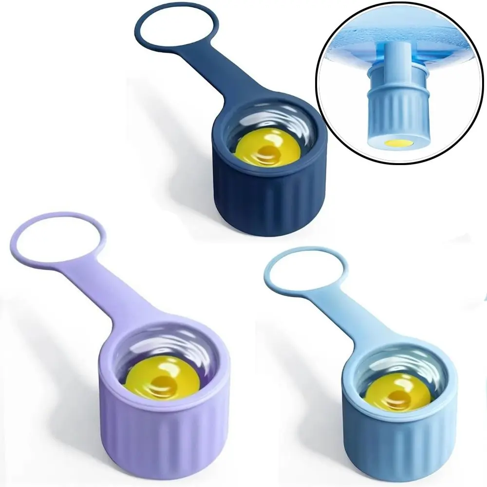 New Replacemet Silicone Bucket Lid No-Spill Jug Lid Universal Water Bottle Cap Durable Anti Splash Water Jug Cap 5 Gallon Jugs