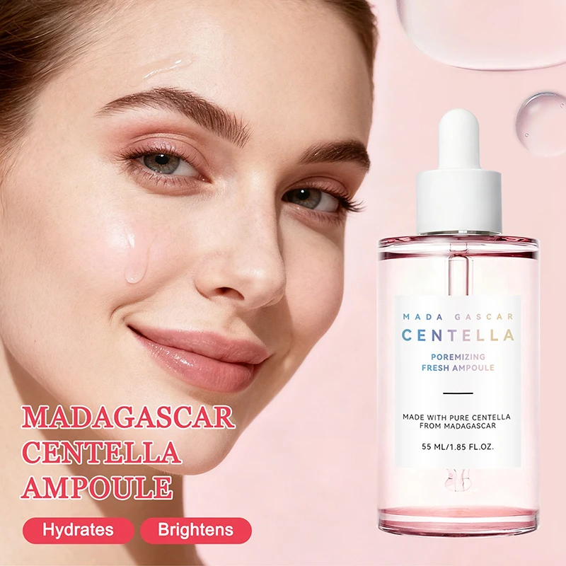 Centella Asiatica Facial Essence Deep Hydration Brightening Firming Soothe Skin Multi-functional Serum 55ml Daily Skincare