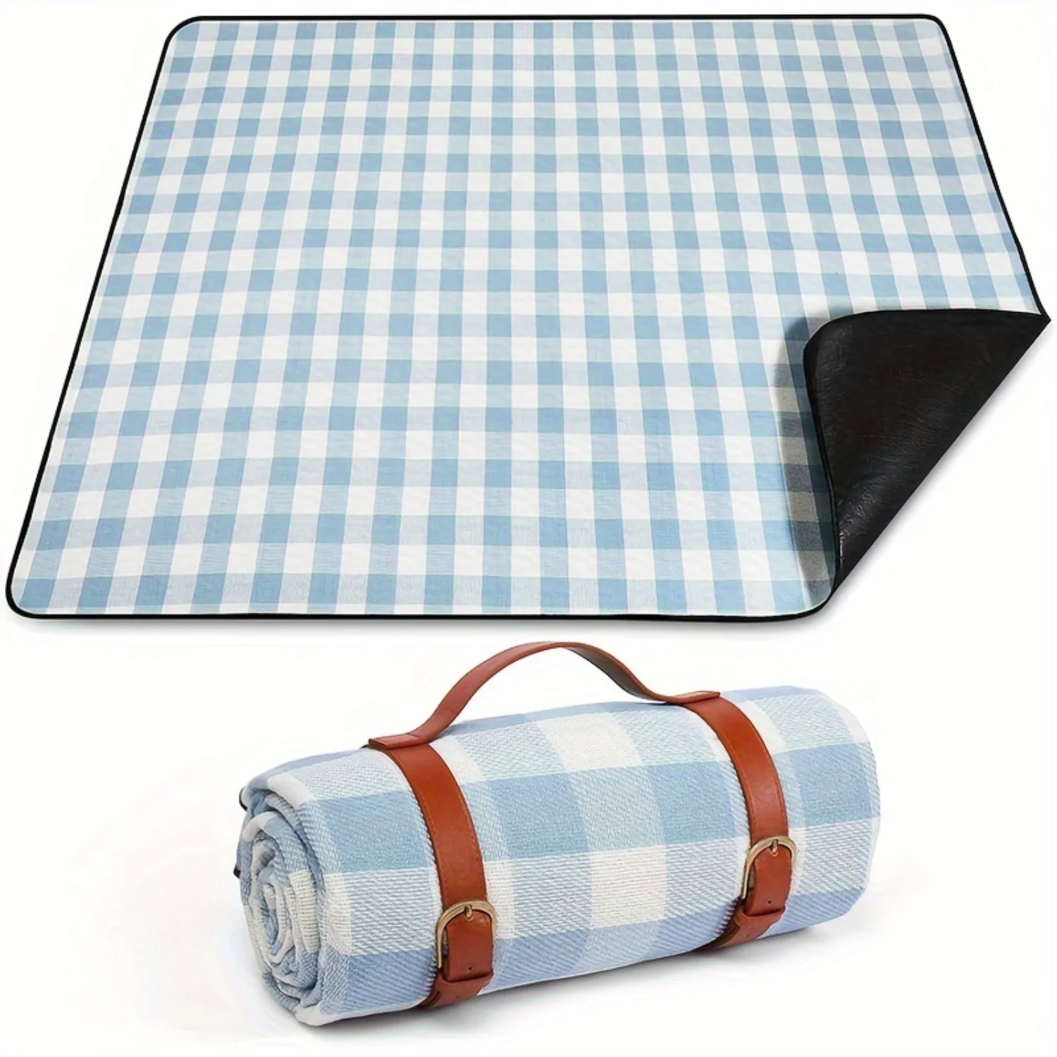 

Extra-Large Adventure Blanket - Waterproof & Sandproof Picnic Mat - Durable, Foldable, Quick-Drying, Ideal for Camping, RV Trave