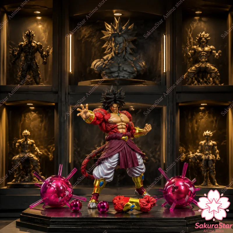 

【In Stock】New Product ZT Studio Ancient Warrior Broly Dragon Ball Z 1/12 Scale Long Hair Green red Action Figure Collectible