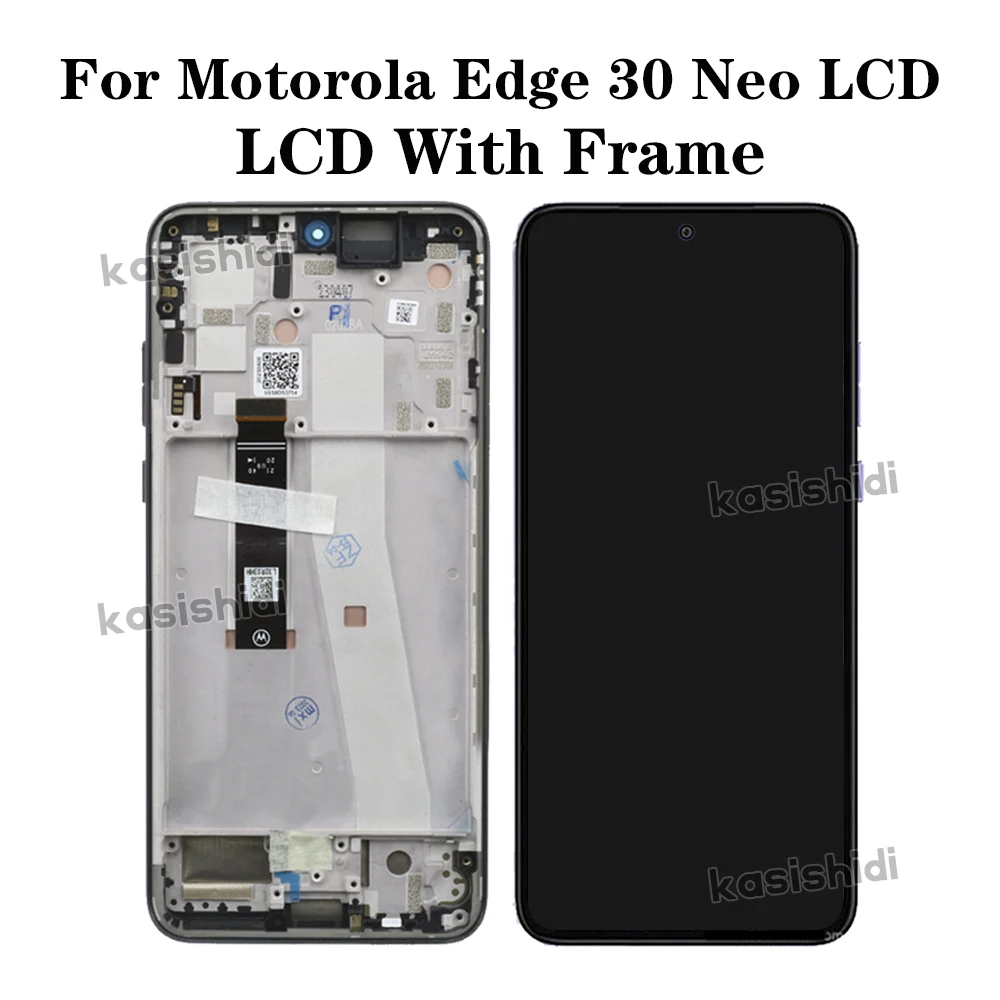 6.28\'\'Amoled For Motorola Edge 30 Neo XT2245-1 Display LCD Touch Screen Digitizer Assembly Replacement Parts For Moto Edge 30Neo