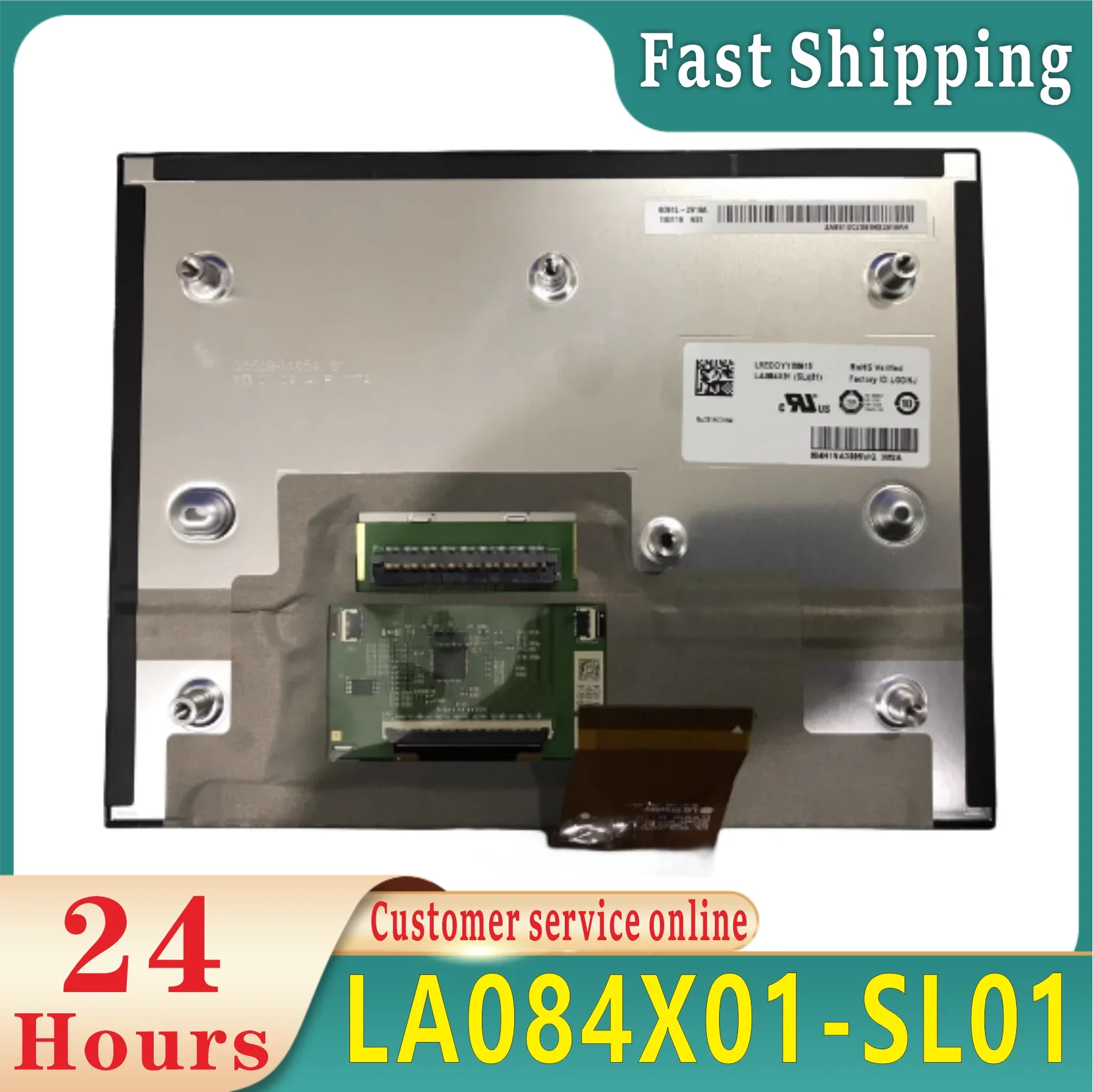 New LA084X01-SL01 LA084X02-SL01 (SL) (0Touch Screen LCD Display 8.4 Uconnect Radio Navigation 17-21 RAM DODGE JEEP CHRYSLER)