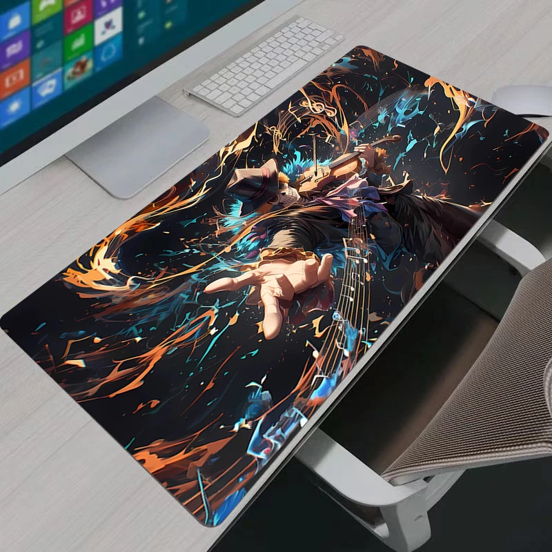 Mouse Pad Computer Laptop Anime Keyboard Mouse Mat Xxl Mousepad Keyboards Gamers Decoracion Japan Game Anime One Piece Desk Mat