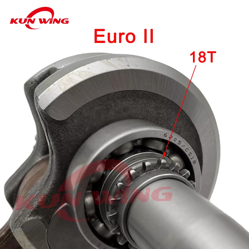 Motorcycle Crankshaft Crank Shaft for Yamaha YBR125 XT125 TTR125 TTR JYM YBR 125 125cc Euro I II 3D9-W1140-00 4 Stroke - Image 5