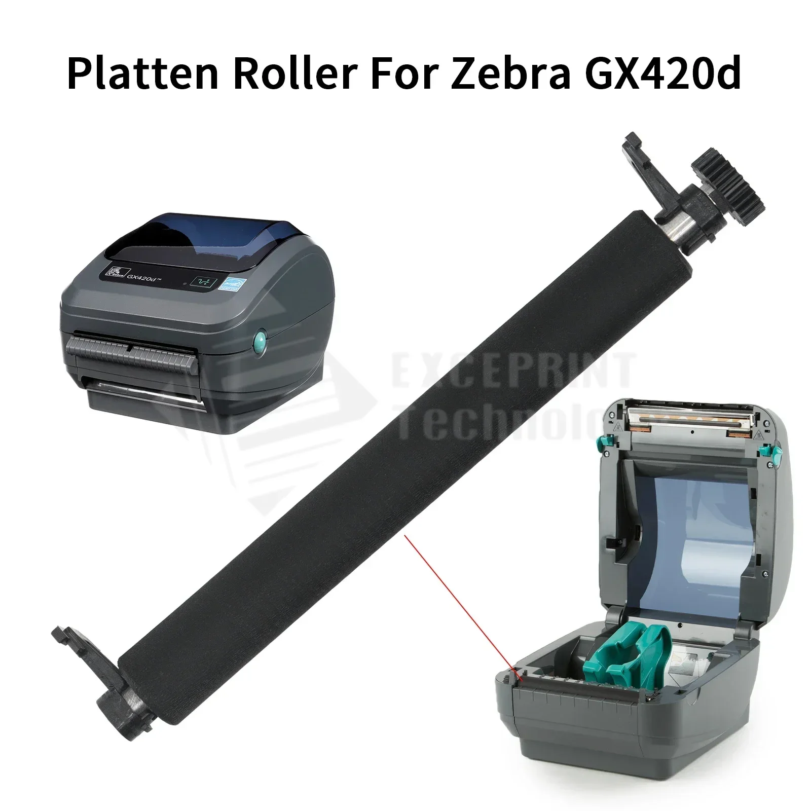 Brand New Rubber Roller for Zebra GK420d GX420d GK430D GX430D Thermal Printer,105934-034