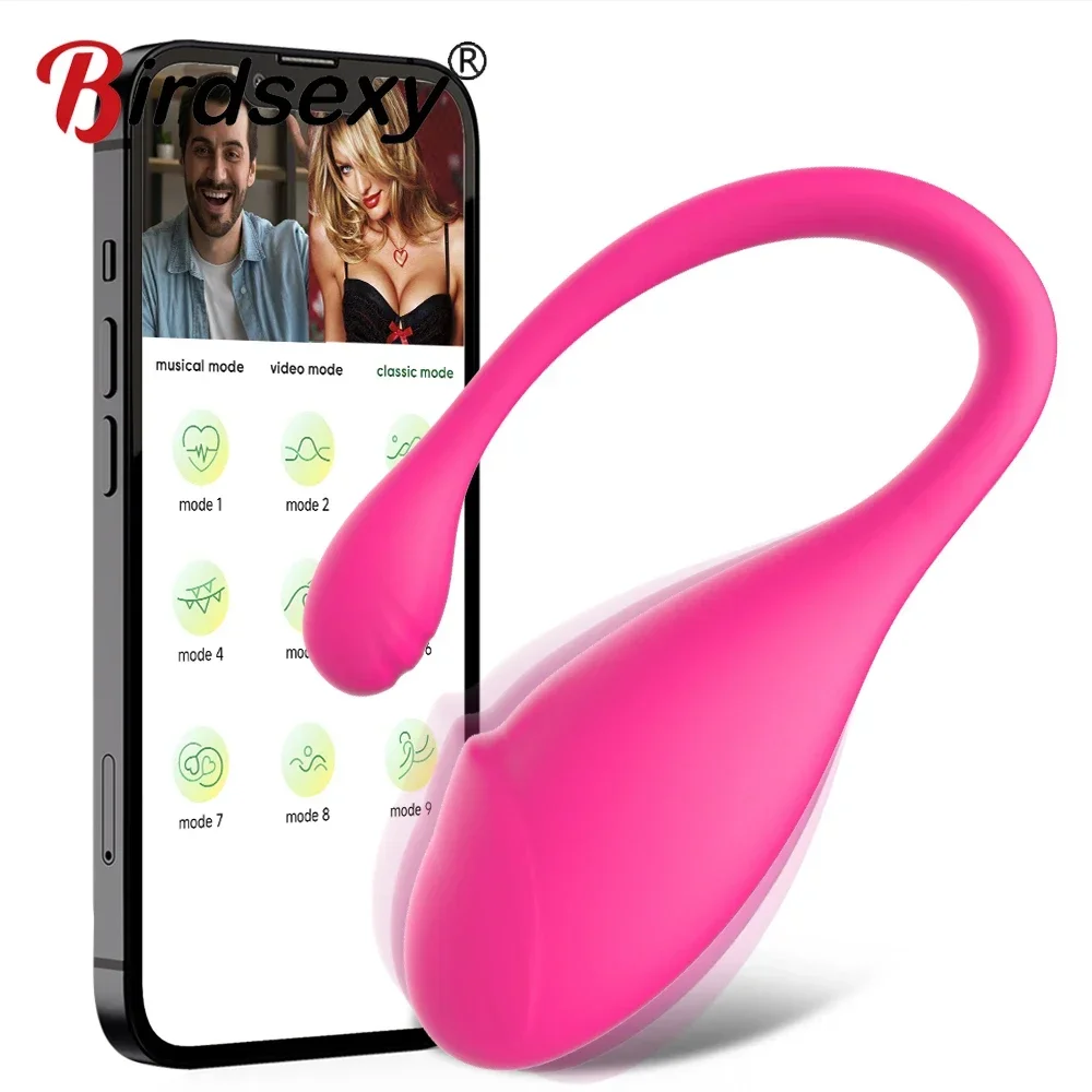 ไร้สายบลูทูธ APP Vibrator หญิงรีโมทคอนโทรลไข่ Clitoris Stimulator G Spot Massager ของเล่นสําหรับผู้หญิงผู้ใหญ่กางเกง