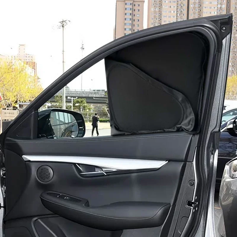 

Car Black Window Privacy Sunshade Anti-UV Heat Insulation Protect Cover Interior Accessory For Infiniti QX50 J55 2018-Present